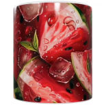 Früchte Keramik-Tasse – Wassermelone (330 ml)