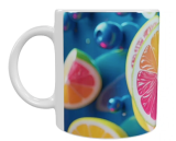 Früchte Keramik-Tasse – Bunt (330 ml)
