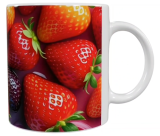 Früchte Keramik-Tasse – Erdbeeren (330 ml)