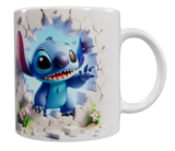 3D Cartoon Keramik-Tasse – Stitch-Motiv (330 ml)