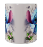 3D Cartoon Keramik-Tasse – Stitch-Motiv (330 ml)