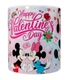 Valentinstags Keramik-Tasse – Mickey & Minnie (330 ml)