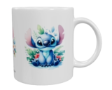 Stitch Keramik-Tasse – Personalisierbar (330 ml)