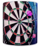 Vereins Keramik-Tasse – Dartboard Design (330 ml)