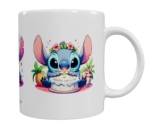 Stitch Keramik-Tasse – Personalisierbar (330 ml)