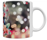 Stitch Keramik-Tasse – Blumenzauber (330 ml)