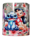 Stitch Keramik-Tasse – Blumenzauber (330 ml)
