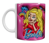 Barbie Keramik-Tasse – Pink (330 ml)
