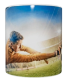 Fußball Keramik-Tasse – Stadion-Action (330 ml)