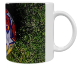 Fußball Keramik-Tasse – Sportliches Design (330 ml)
