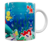 Ariel Keramik-Tasse – Unterwasserwelt (330 ml)