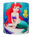 Ariel Keramik-Tasse – Unterwasserwelt (330 ml)