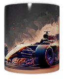 Auto Keramik-Tasse – Rennwagen (330 ml)