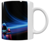 Auto Keramik-Tasse – Formel 1 Design (330 ml)