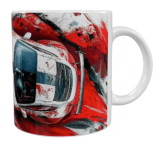 Auto Keramik-Tasse – Sportwagen Design (330 ml)