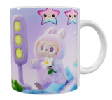 Labubu Keramik-Tasse – Lila (330 ml)