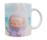 Labubu Keramik-Tasse – Lila (330 ml)