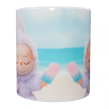 Labubu Keramik-Tasse – Lila (330 ml)