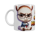 Grumpy Alpaka Keramik-Tasse – „Ich hasse Menschen“ (330 ml)