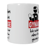 Spruch Tasse – „Ich bin kein Gynäkologe…“ (Keramik, 330 ml)
