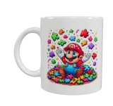 Bunte Puzzle-Helden Keramik-Tasse – 330 ml