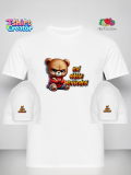 Grumpy Teddybär T-Shirt – „Ich hasse Menschen“