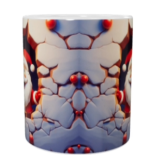 Weihnachts-Keramiktasse – Santa Claus Motiv (330 ml)