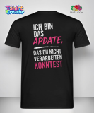 „Ich bin kein Fehler im System“ T-Shirt – Statement Design