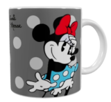 Minnie Mouse Keramik-Tasse – Grau (330 ml)