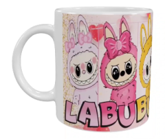 Labubu Keramik-Tasse – Buntes Charakterdesign (330 ml)