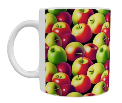 Früchte Keramik-Tasse – 330 ml