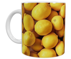 Früchte Keramik-Tasse – Zitronen (330 ml)