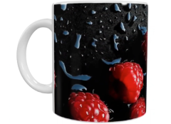 Früchte Keramik-Tasse – Himbeeren (330 ml)