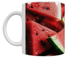 Früchte Keramik-Tasse – Wassermelone (330 ml)