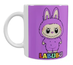 Labubu Keramik-Tasse – Lila (330 ml)