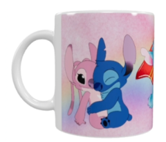 Stitch Keramik-Tasse – Pastell Design (330 ml)