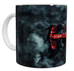 Auto Keramik-Tasse – Ferrari Design (330 ml)