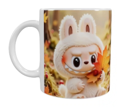 Labubu Keramik-Tasse – Herbstedition (330 ml)