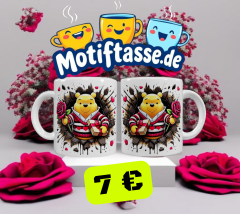 Bär Valentinstag Keramik-Tasse – Liebevolles Geschenk (330 ml)