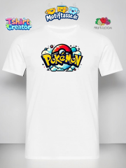 Pokémon T-Shirt mit Pokéball-Logo – Klassisches Fanmotiv