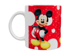 Mickey Mouse Keramik-Tasse – Rot (330 ml)