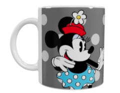 Minnie Mouse Keramik-Tasse – Grau (330 ml)