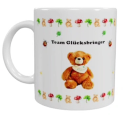 Glückstasse – Keramik (330 ml) mit Wunschnamen